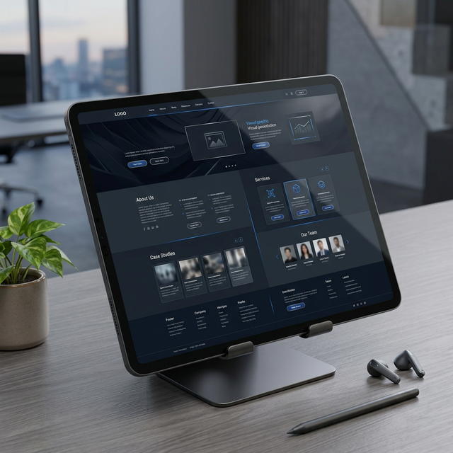 Web Corporativa Mockup