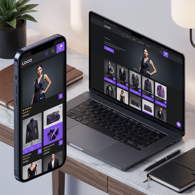 E-commerce Fashion Mockup